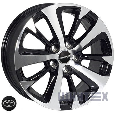 ZF TL0512 7x17 5x114.3 ET39 DIA60.1 Black