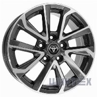 Replica TOYOTA CT-2334 7x17 5x114.3 ET45 DIA67.1 BMF