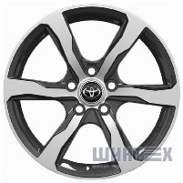 Replica TOYOTA CT-2383 7x17 5x114.3 ET42 DIA60.1 MG