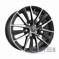 Replica TY1638 8x18 5x114.3 ET50 DIA60.1 BKF