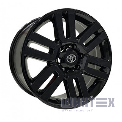 Replica TY502 8x20 6x139.7 ET30 DIA106.2 Black