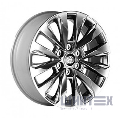 Replica TY756 8x20 6x139.7 ET60 DIA95.1 Chrome-Sil