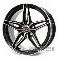 Replica Toyota DM518 7.5x17 5x114.3 ET40 DIA73.1 BMF