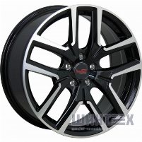 Replica LegeArtis V522 8x19 5x108 ET50.5 DIA63.3 BKF