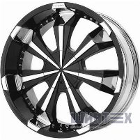 Verde V57 Black Ice 7.5x17 5x110 ET38 DIA72.6