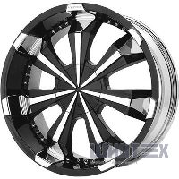 Verde V57 Black Ice 7.5x17 5x110 ET38 DIA72.6