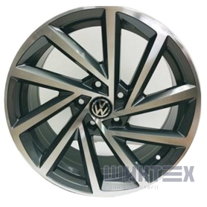Replica Volkswagen CT1108 6.5x16 5x112 ET40 DIA66.6 BMF№2