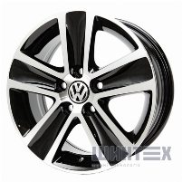 Replica Volkswagen KW221 6x15 5x100 ET38 DIA57.1 BMF