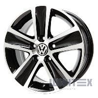 Replica Volkswagen KW221 6x14 5x100 ET38 DIA57.1 BMF