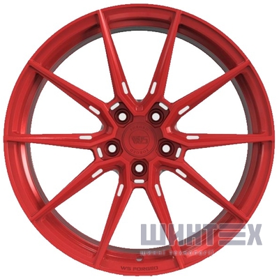 WS FORGED WS2105 9.5x19 5x114.3 ET35 DIA70.5 Red matt