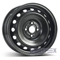 Steel Trebl X40039 5.5x15 4x100 ET45 DIA54.1 Black