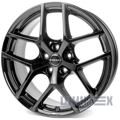 Borbet Y 7.5x17 5x112 ET45 DIA72.5 Black№4