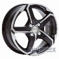 Skad Аллигатор 6x15 4x100 ET48 DIA54.1 Алмаз черн№2