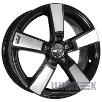 K&K Кон-Тики 6x15 5x114.3 ET52.5 DIA67.1 Блэк плат