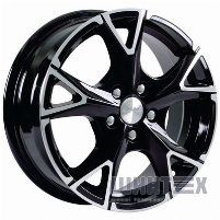 Skad Орлан 6x15 4x100 ET38 DIA67.1 Алмаз черн