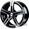 Skad Сакура 6.5x15 5x114.3 ET43 DIA67.1 Алмаз черн№1