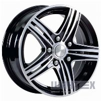 Skad Сити 6x15 4x108 ET38 DIA67.1 Алмаз черн