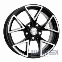 K&K Сочи 6.5x16 5x100 ET37 DIA67.1 Алмаз черн