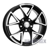 K&K Сочи 6.5x16 5x100 ET37 DIA67.1 Алмаз черн