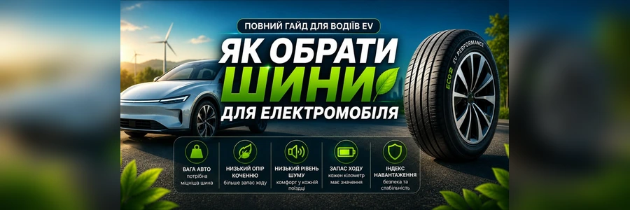 Як обрати шини для електромобіля