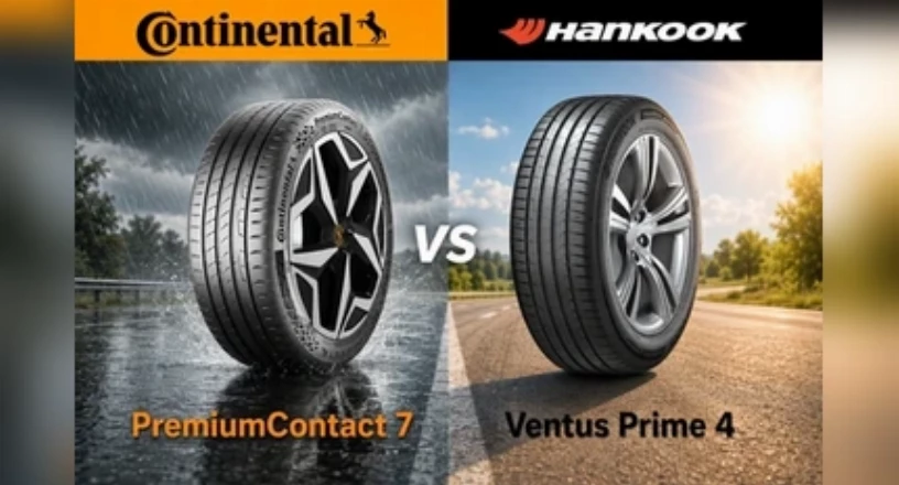Continental PremiumContact 7 чи Hankook Ventus Prime 4: чи варто переплачувати?