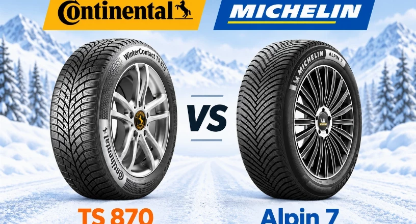 Continental WinterContact TS 870 чи Michelin Alpin 7: що краще для Києва та центральної України?